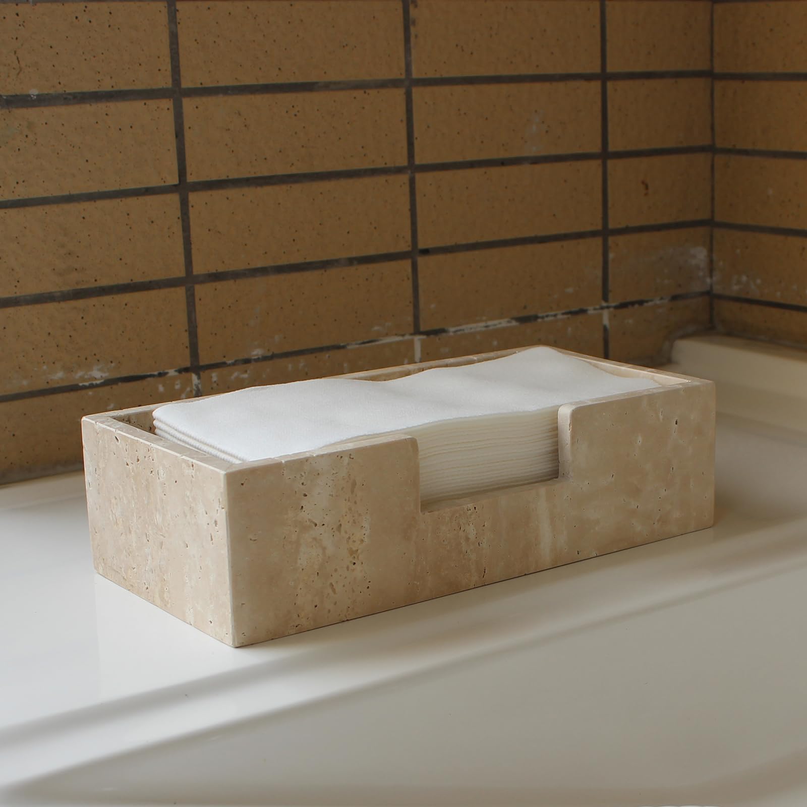 Natust porta-servilletas versátil para cocina, baño o comedor.