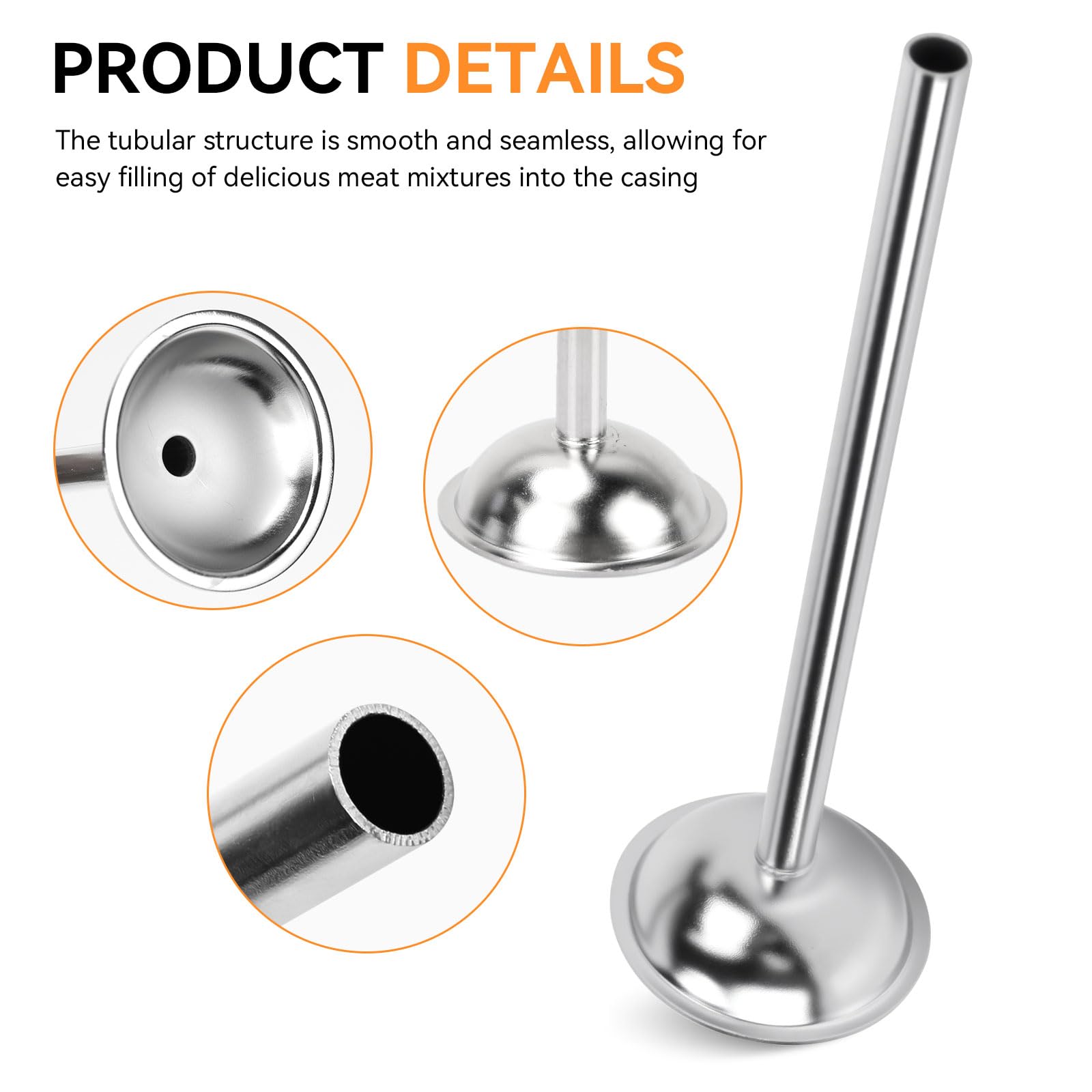 Nbbiww base de 52 mm para tubo embutir, ajuste rápido a máquinas de embutir.