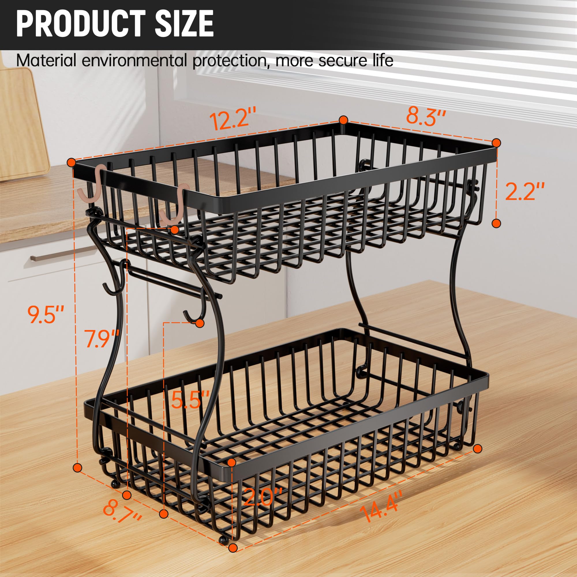 Nbwxcwbs colgador de plátanos para madurar de forma separada.