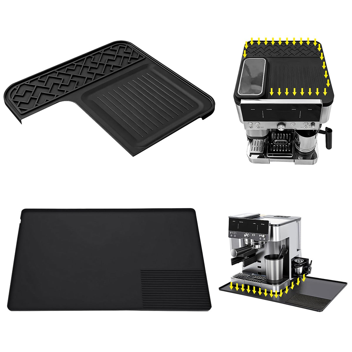 Alfombrilla superior de silicona Ndoge para Ninja ES601 protege la superficie