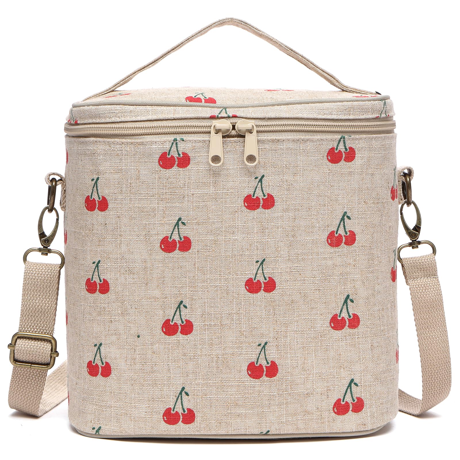 neatlife bolsa almuerzo para mujer, frontal, diseño compacto y práctico para trabajo o escuela
