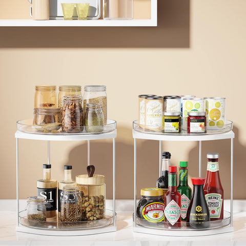 NEATORA lazy-susan giro-360, organiza condimentos y conservas.