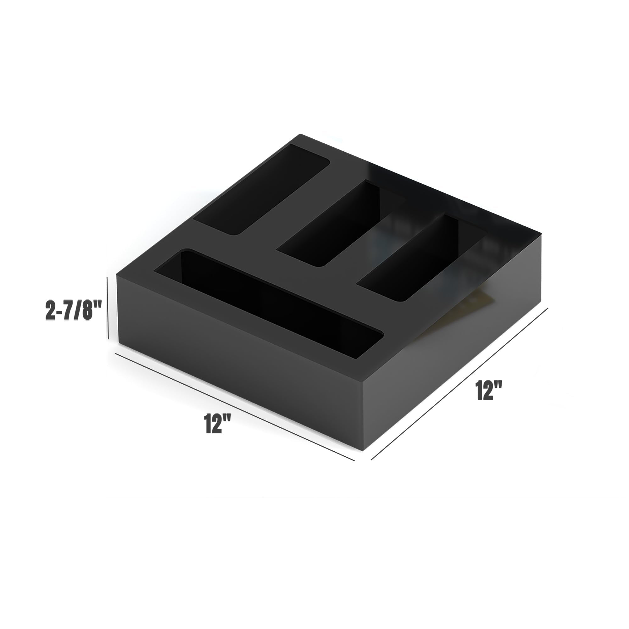 Neatsure medidas 12x12x2-7-8 pulgadas para cajón