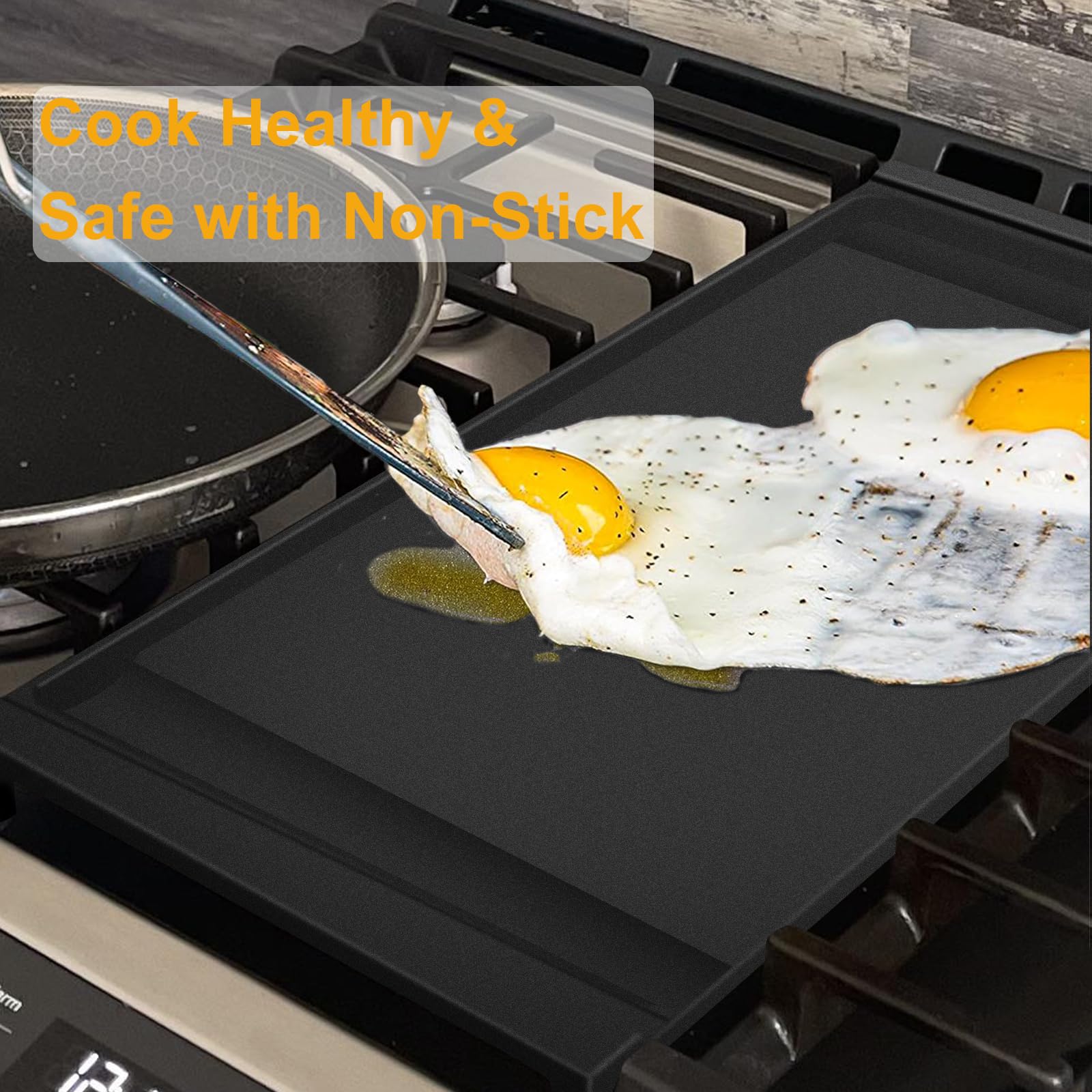 NECEG GE Griddle ideal para tortillas y sándwiches