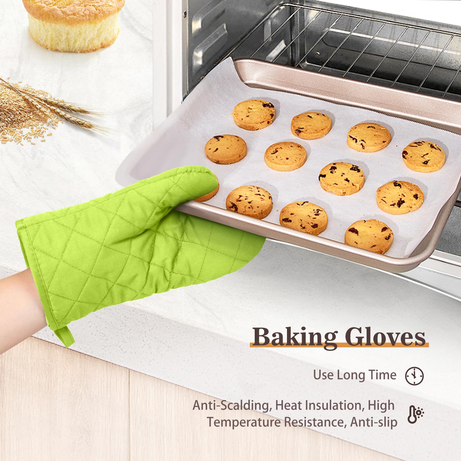 Presentación de regalo para amante de la panadería y la cocina.