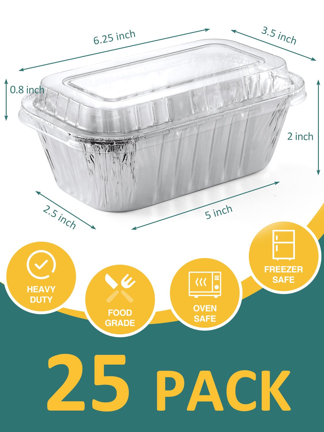 NEEBAKE bandejas duraderas aptas para horno para hornear