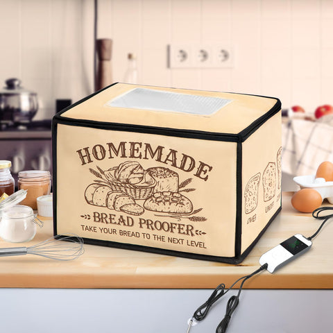 Nefelibata caja-fermentacion-para-cocina facilita el horneado y yogur en casa