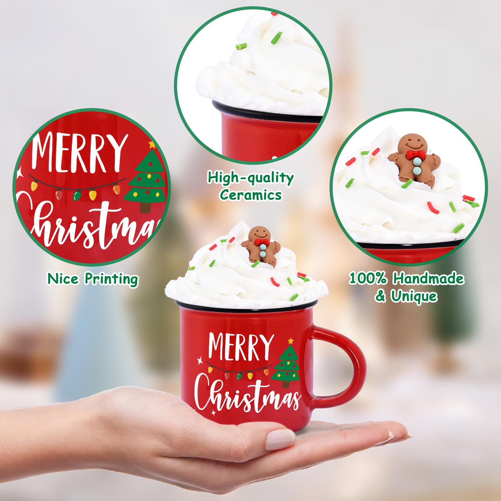 Nefelibata conjunto decorativo para estante o mantel, ideal como regalo