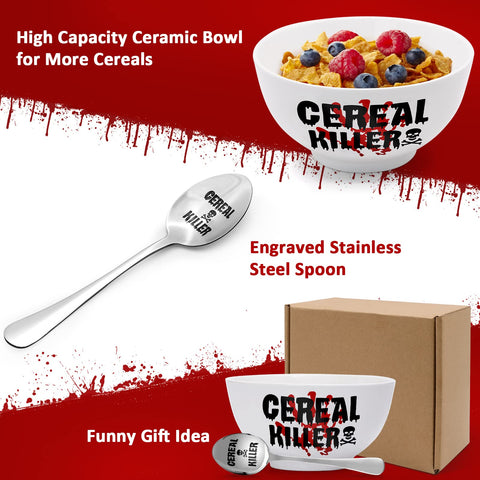 Caja regalo Nefelibata Cereal Killer, lista para entregar con humor.