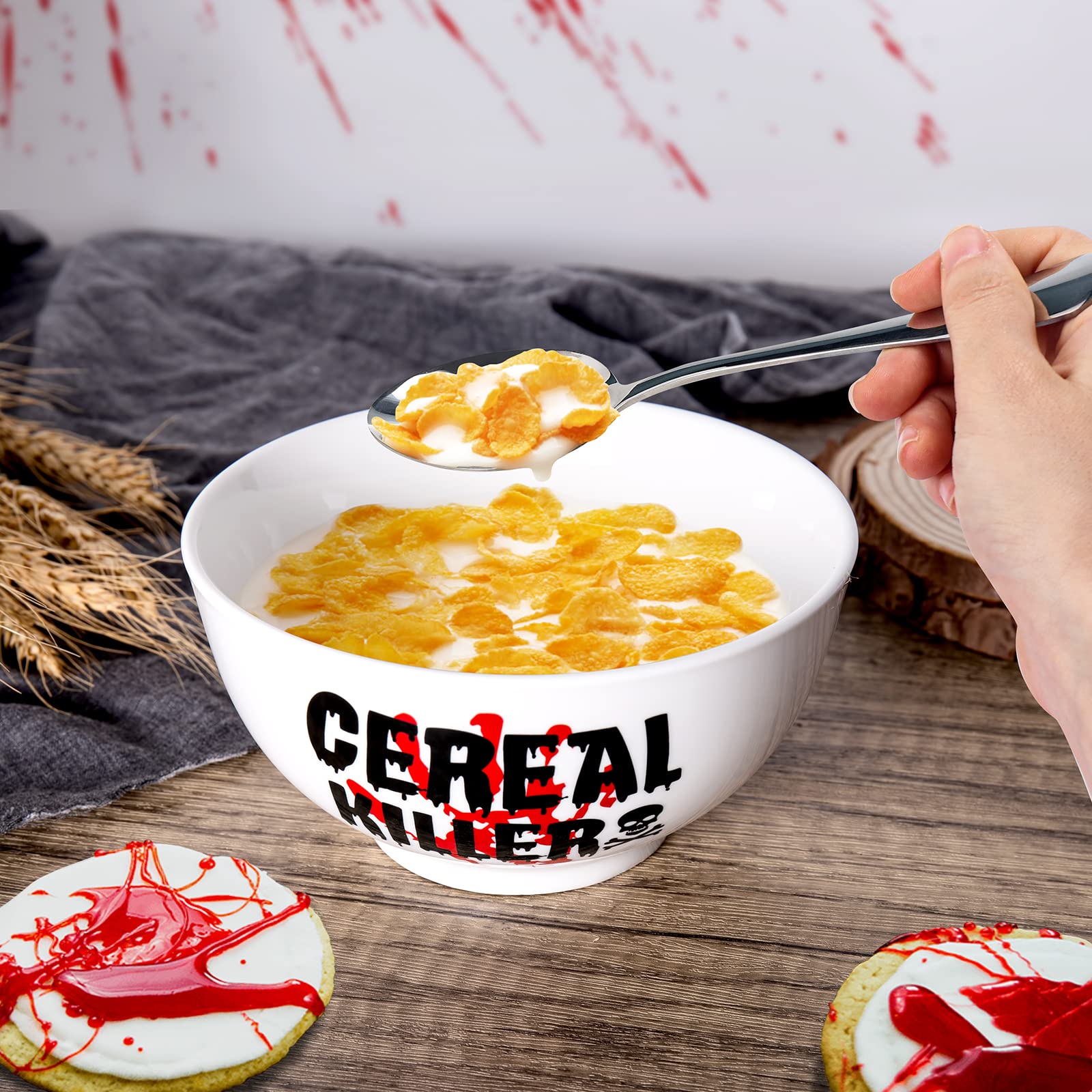 Tazón con grabado claro Nefelibata, añade personalidad a cada comida.