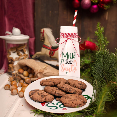Nefelibata decoración bandeja Navidad, ideal para dulces y recuerdos