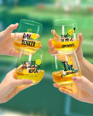 Nefelibata conjunto de regalo para aficionados al pickleball y amigos.