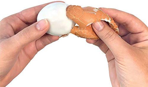 NEGG en acción, agitando para aflojar la cáscara.