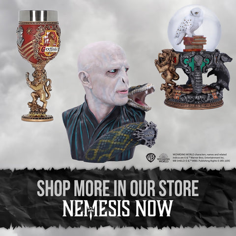 Caliz tematico Hogwarts para coleccionistas, pieza central en la vitrina