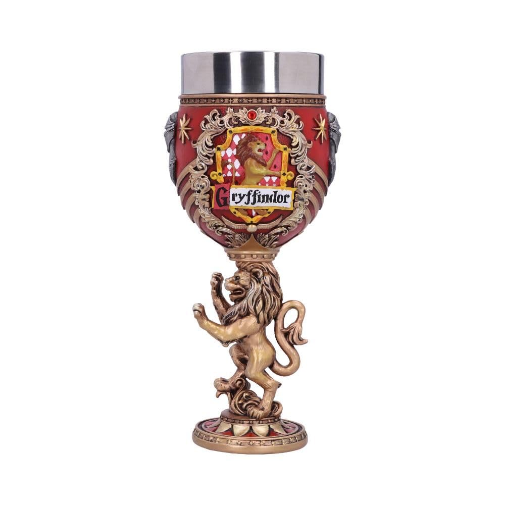 Cáliz Harry Potter Gryffindor de Nemesis Now, ideal para exhibir en estantería