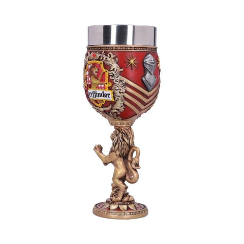 Cáliz pintado a mano Harry Potter Gryffindor, perfecto para coleccionistas