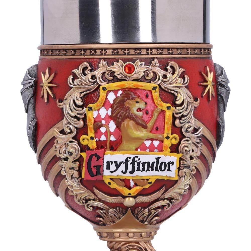 Coleccionable de Hogwarts para exhibir, temática Gryffindor