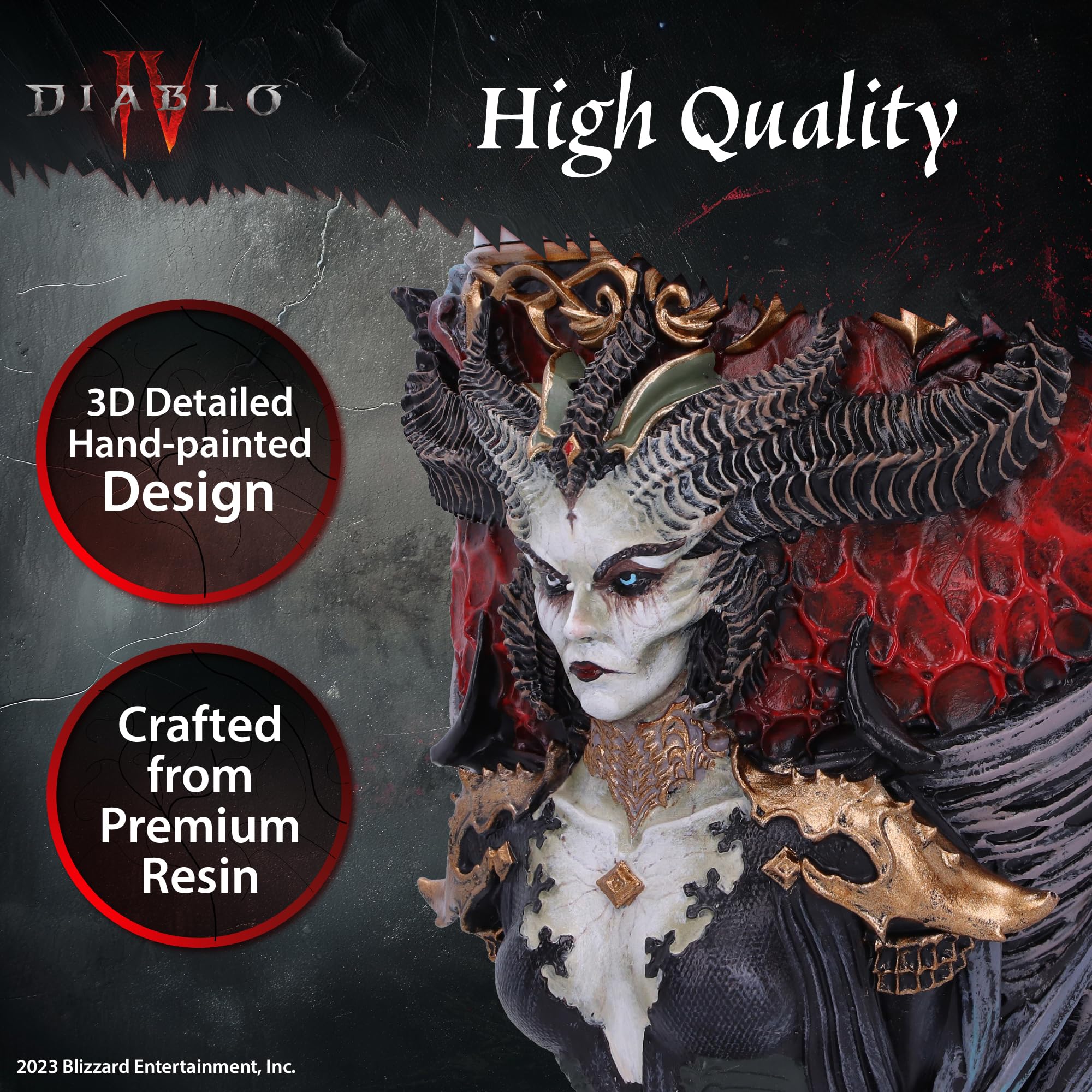 Nemesis Now Diablo IV Lilith goblet, regalo perfecto para jugadores y fans de Diablo
