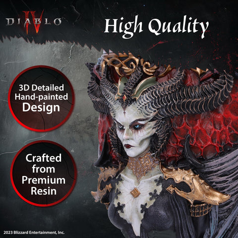 Nemesis Now Diablo IV Lilith goblet, regalo perfecto para jugadores y fans de Diablo