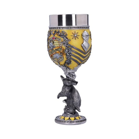 Cáliz coleccionable Hufflepuff de Nemesis Now para estantería temática de Potter