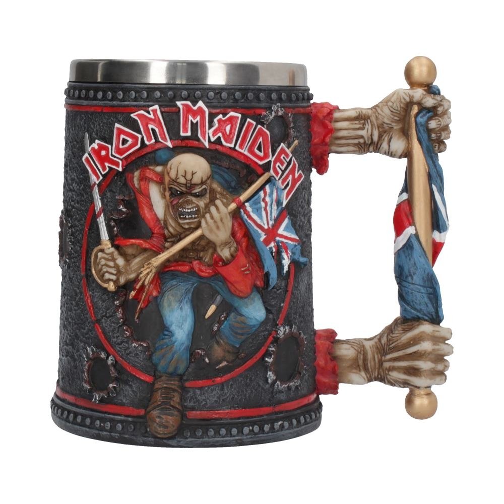 Mercancía oficial de Iron Maiden, diseño original para fans incondicionales.