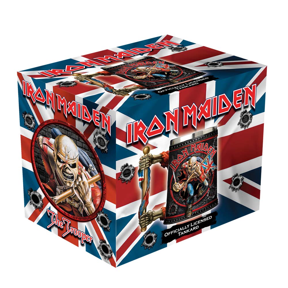 Regalo perfecto para fans de Iron Maiden y la música rock.