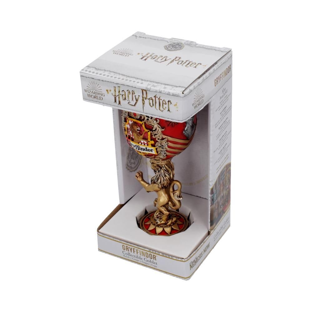 Producto oficial Harry Potter, cáliz duradero de resina y acero