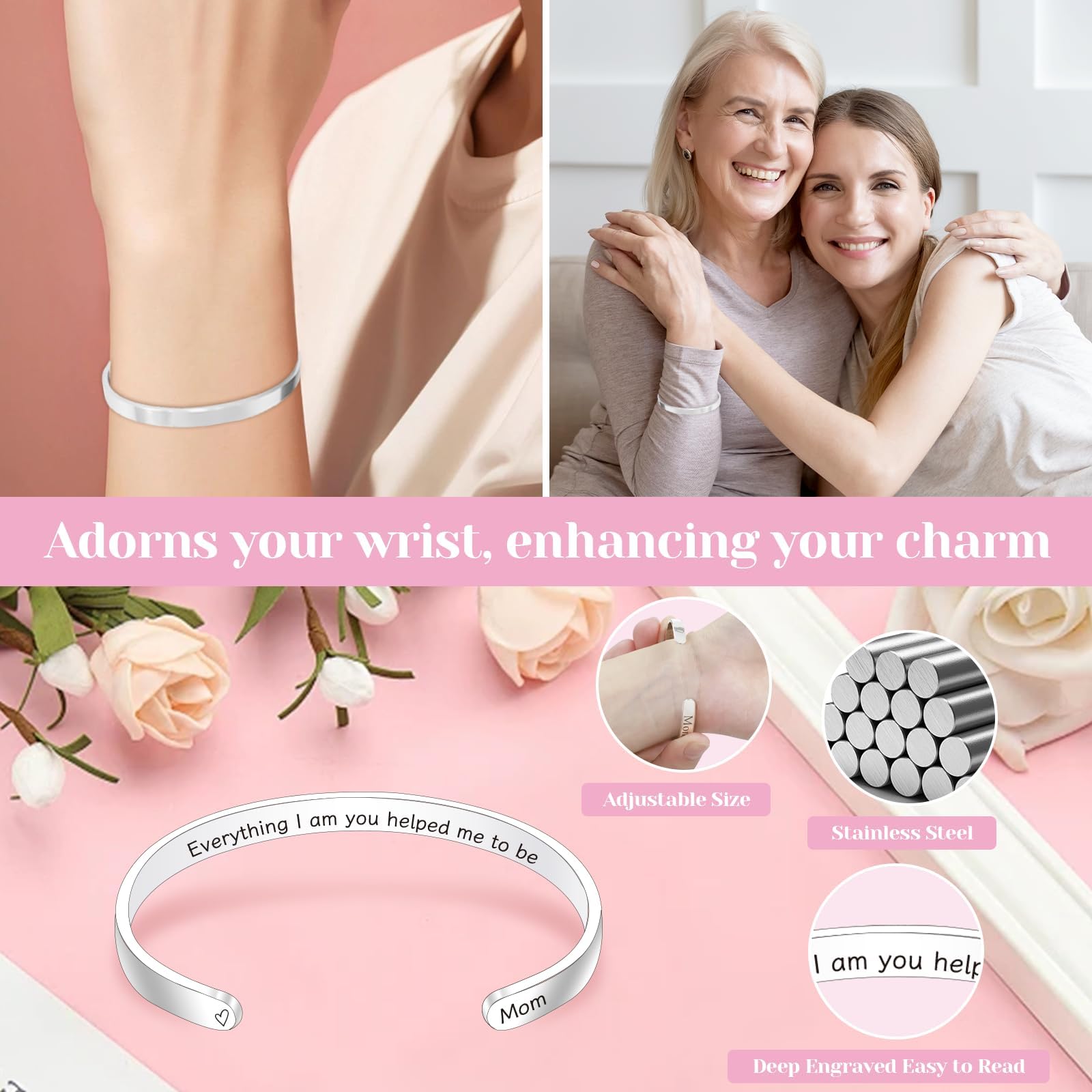 Nemlistey pulsera eternidad, accesorio elegante que simboliza amor