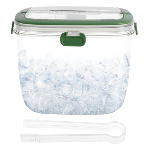NEMTMCUA cubeta-hielo con tapa para ver el nivel y mantener frías las bebidas