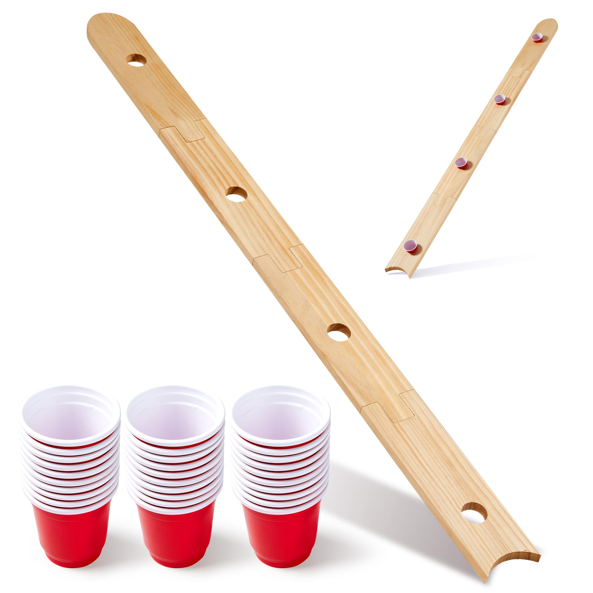 Neoflavie tabla-shot-ski 5 pies para 4 personas, ideal para fiestas y reuniones.