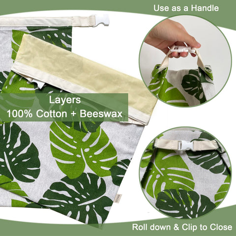 NEOHANA Bolsas para congelador preservando sabor y textura del pan.