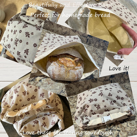 NEOHANA limpieza rápida, bolsa para pan se lava con agua fría