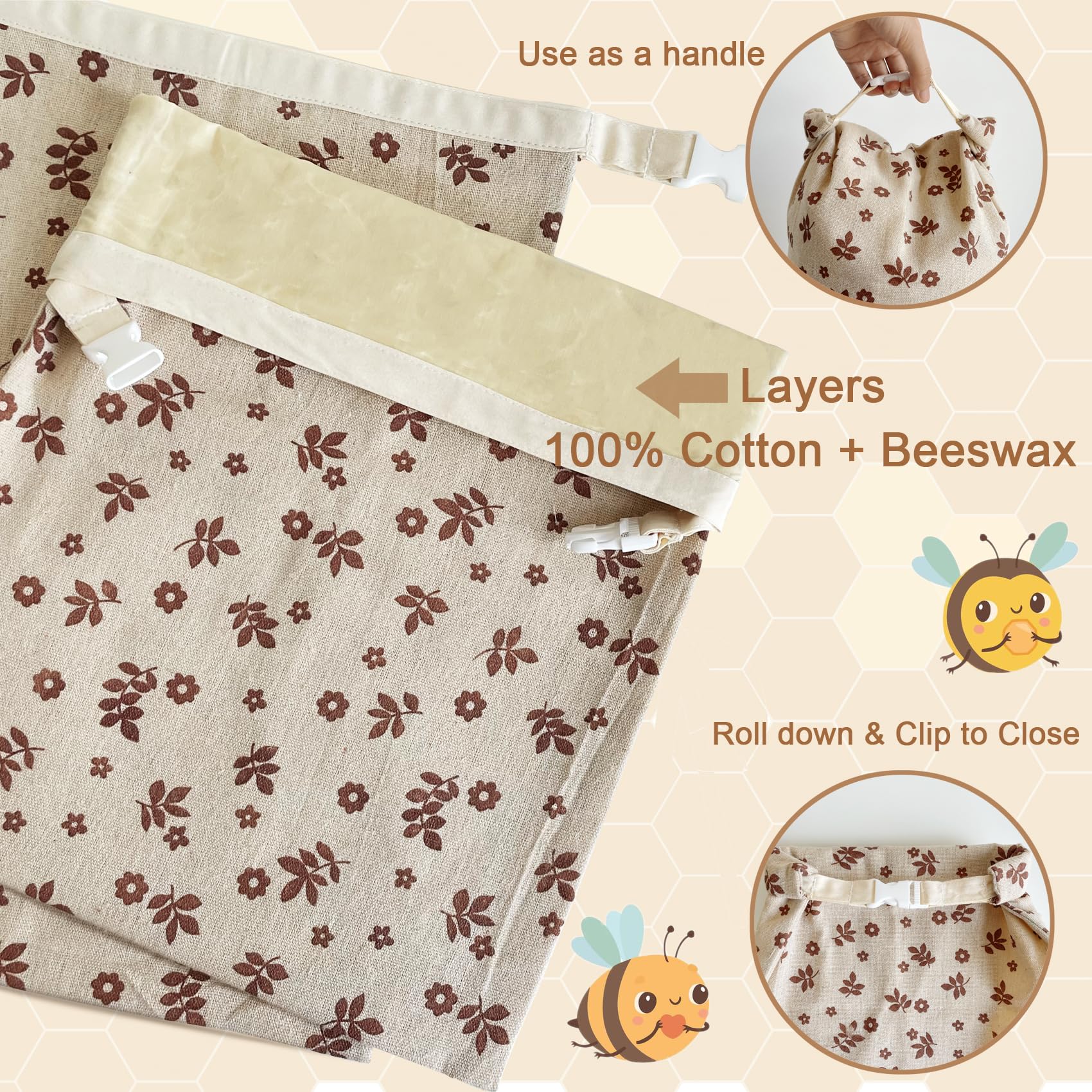 NEOHANA pan dentro de la bolsa, ayuda a conservar textura y aroma