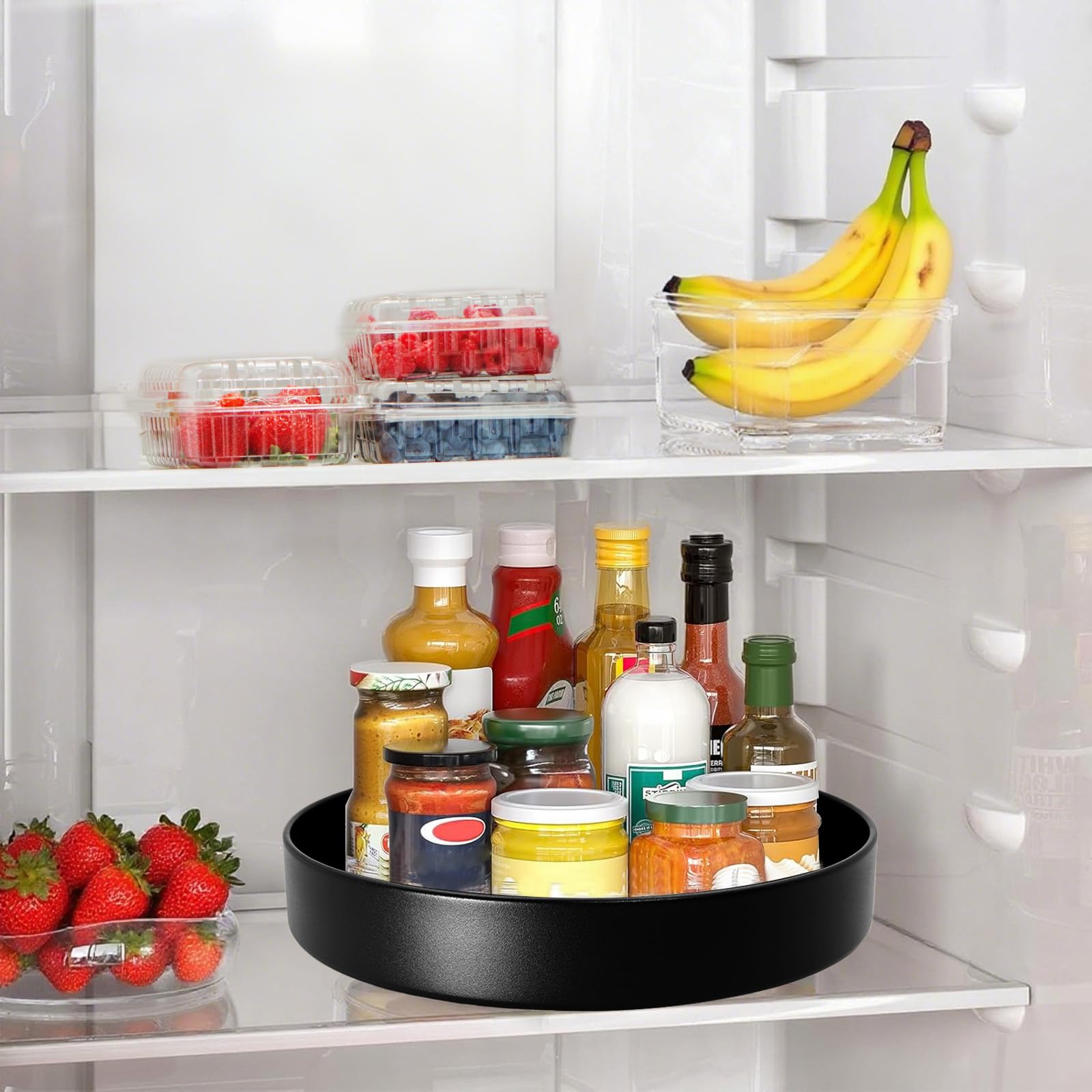 Neotidy gabinete moderno, organizador circular para vajilla.