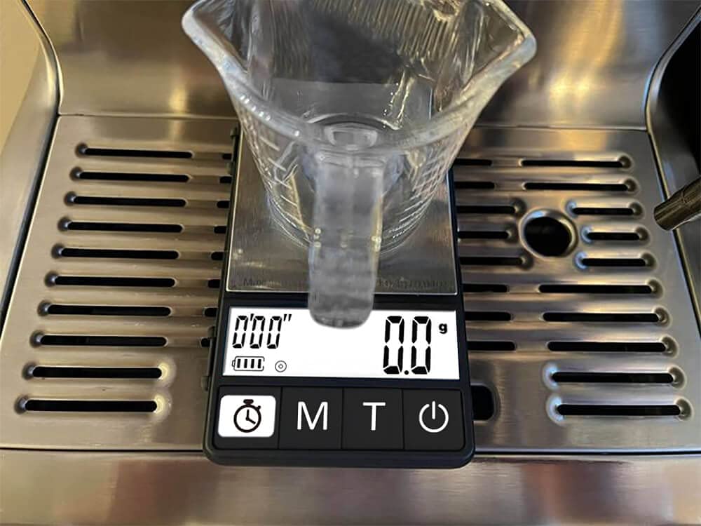 NEOWEIGH Escala con capacidad de 1 kg para granos y café molido.