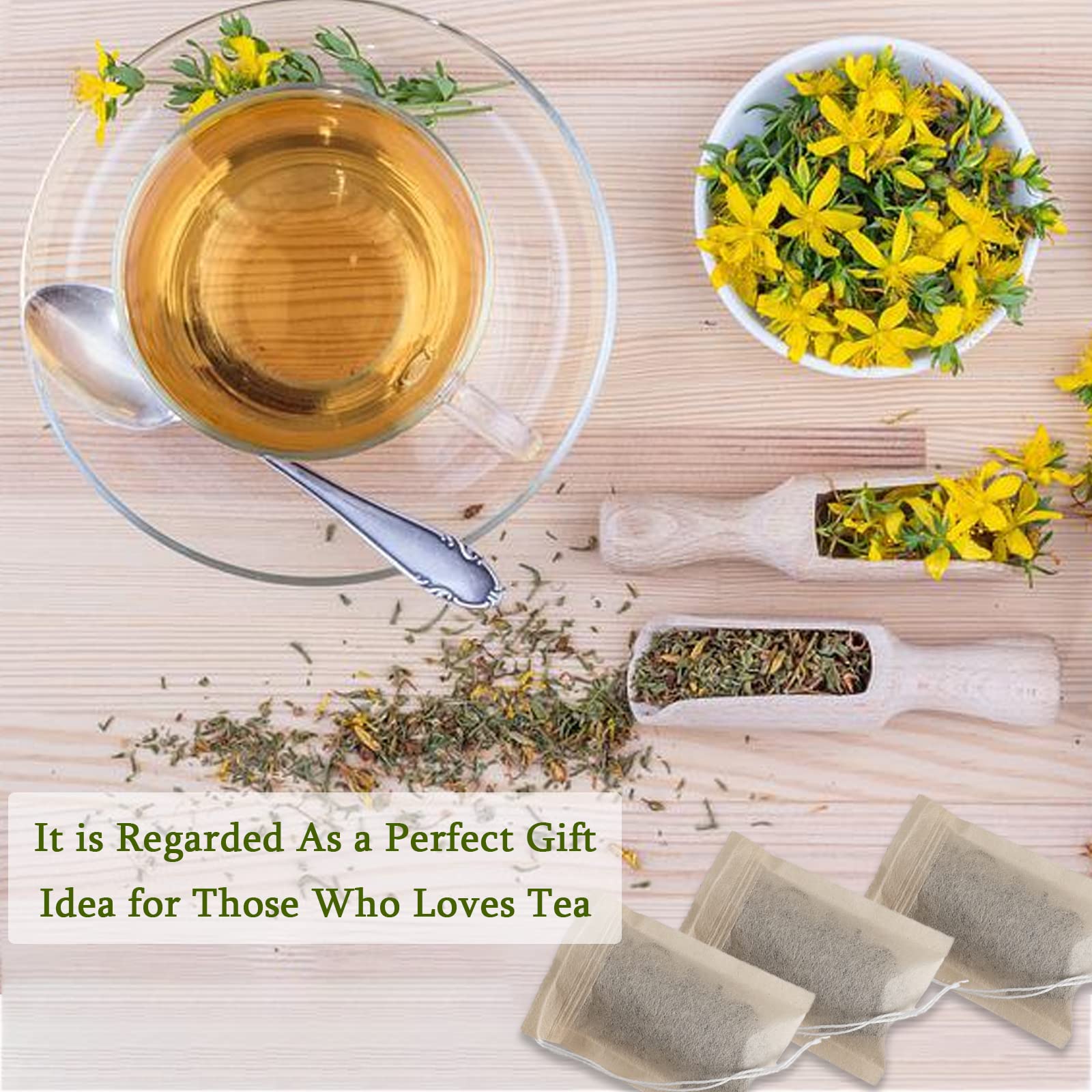 NEPAK uso versátil para té, hierbas y bebidas calientes.