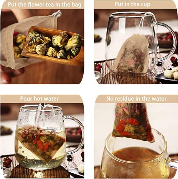 NEPAK usos múltiples para té, café, hierbas y remojo aromático ligero