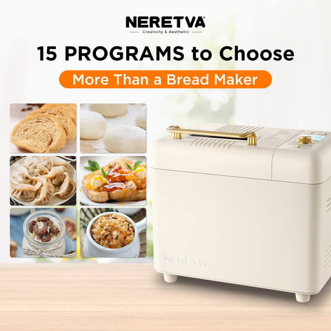 Neretva con 15 programas para pan, masa y yogur.