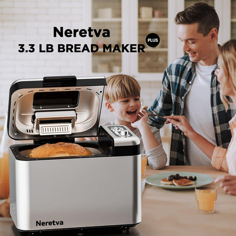 Neretva Panificadora doble amasador para mezcla homogénea y pan suave.