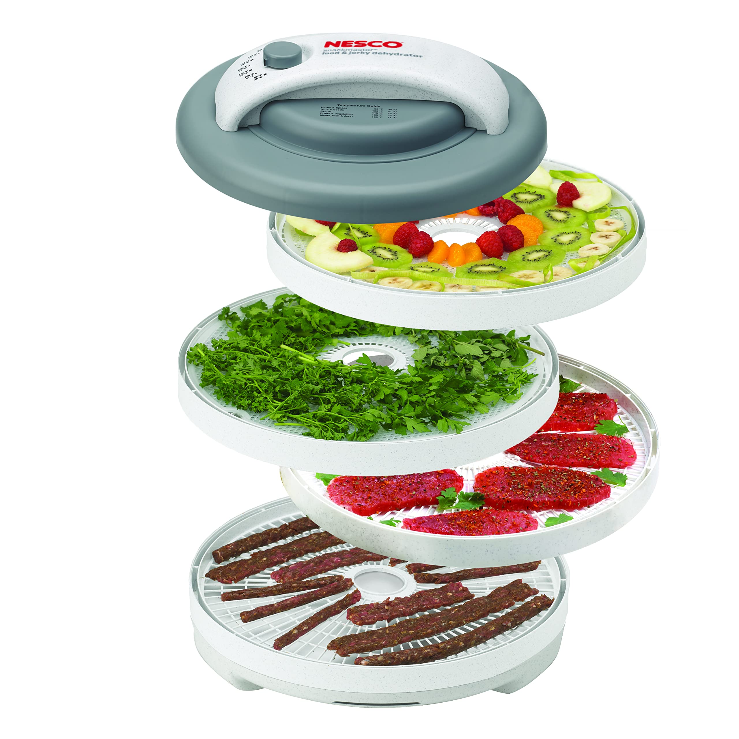 Deshidratador Nesco FD-61 para verduras, sabor y nutrientes conservados