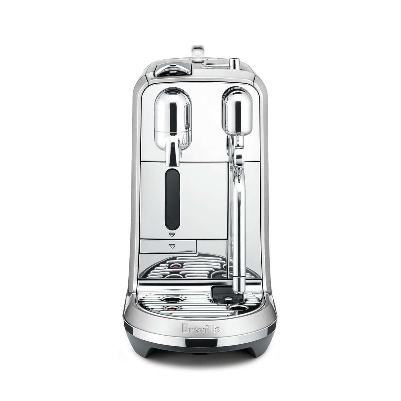 Nespresso Creatista Plus, jarra de leche de acero para texturizar la espuma.