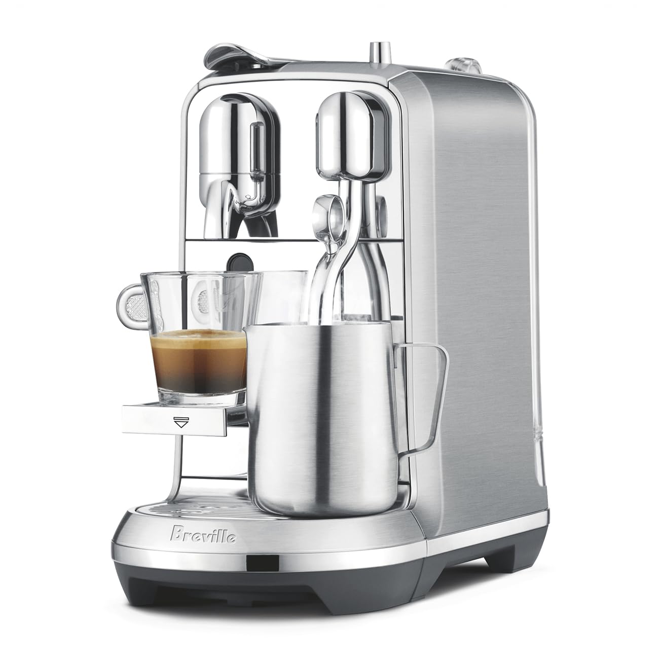 Nespresso Creatista Plus, 19 bares de presión para una crema rica.