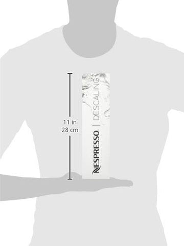 Envases de 100 ml Nespresso, solución práctica para limpieza regular.