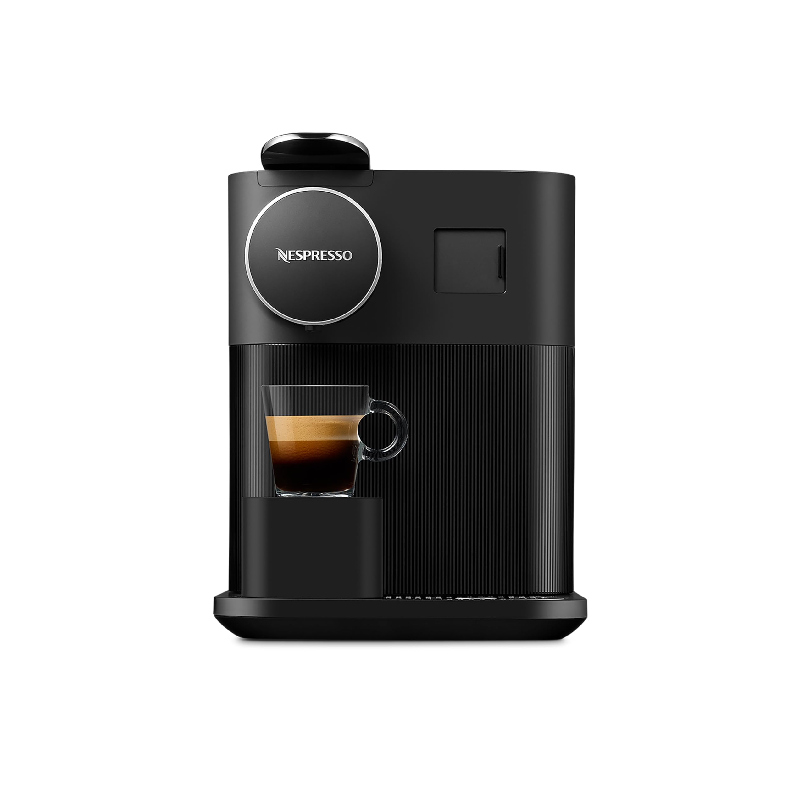 Nespresso Gran Lattissima panel táctil de cristal para control intuitivo.