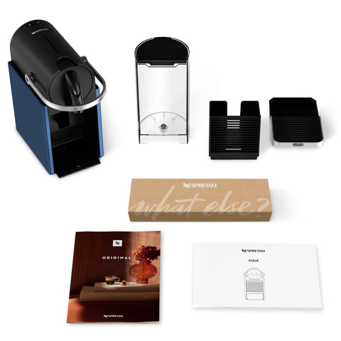 Nespresso Pixie: base metal, soporte estable durante la preparación.
