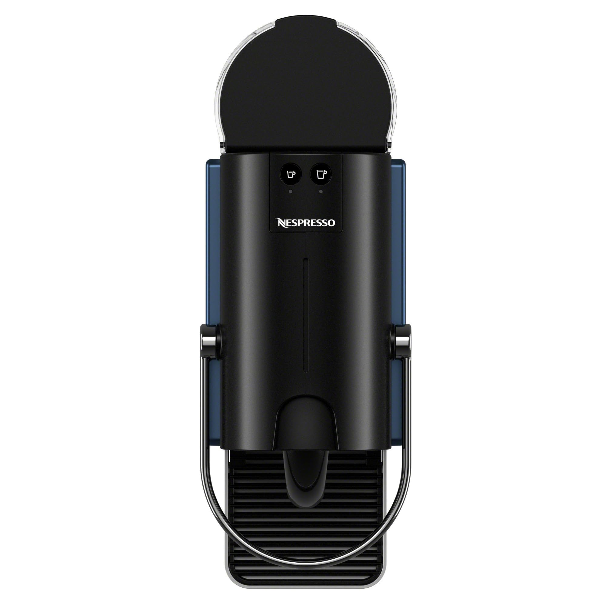 Nespresso Pixie: controles en primer plano, operación rápida con un solo toque.