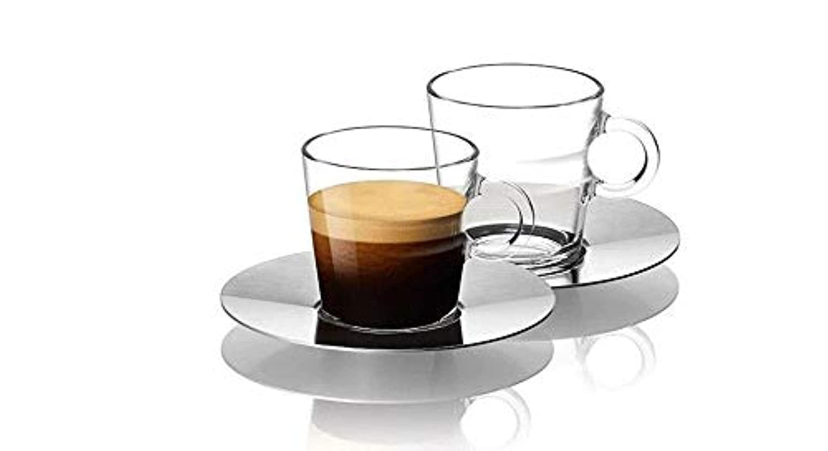 Tazas espresso Nespresso en vidrio templado para conservar temperatura y aroma