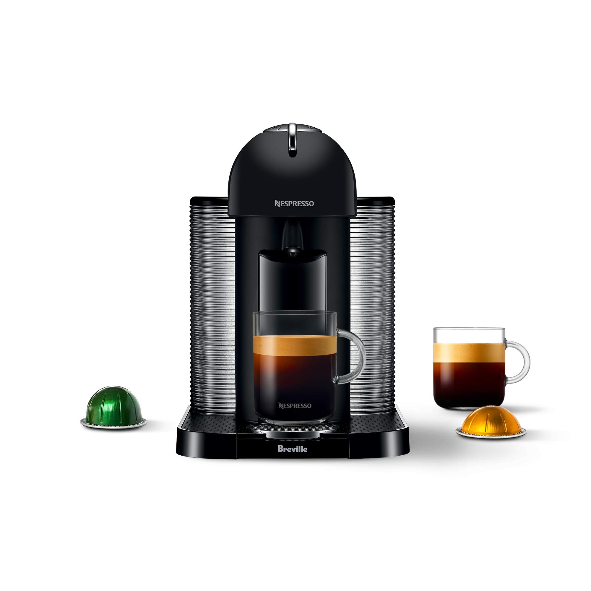 Nespresso Vertuo frente de la máquina para uso rápido y cómodo.