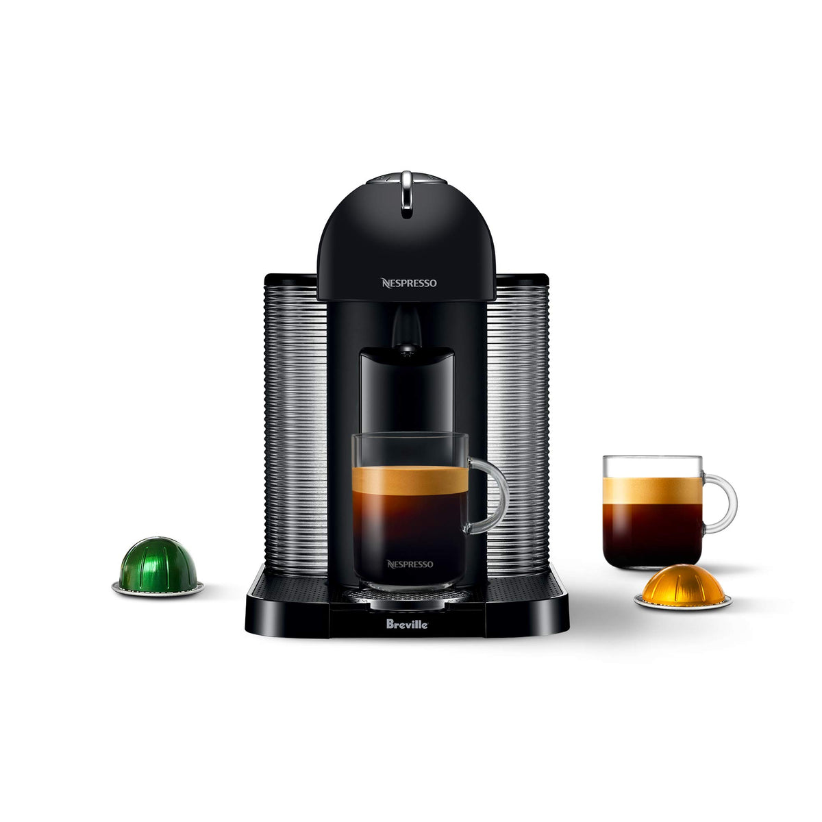 Nespresso Vertuo frente de la máquina para uso rápido y cómodo.
