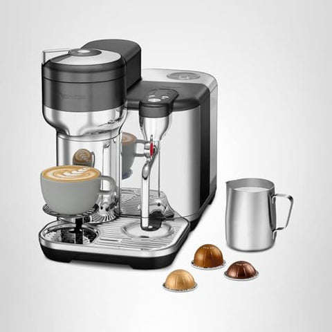 Arte latte con Vertuo Creatista y crema suave.